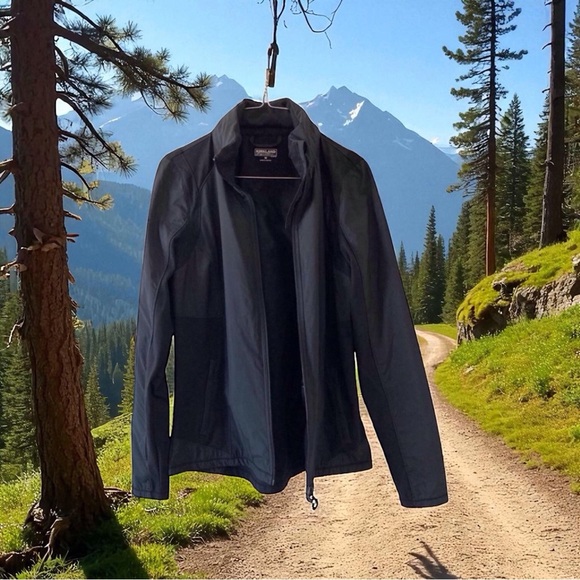 Kirkland Signature Women's Black Utility Jacket new without tags medium outdoor - Picture 12 of 12